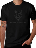 Wolven Industries Black Graphic Tee