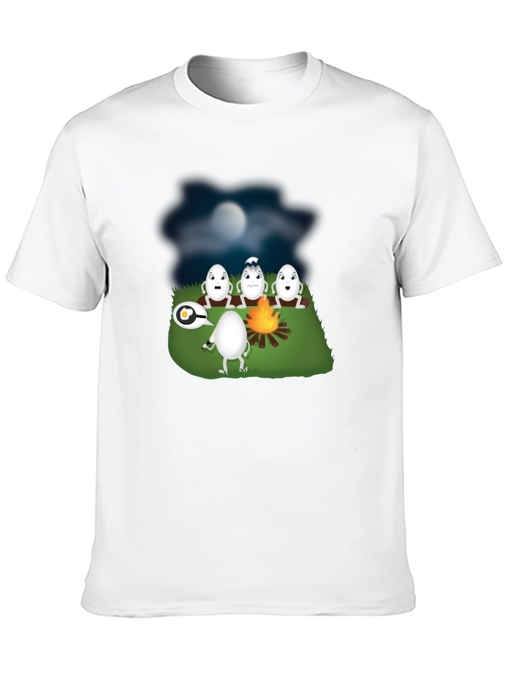 Funny Egg Campfire Story T-Shirt