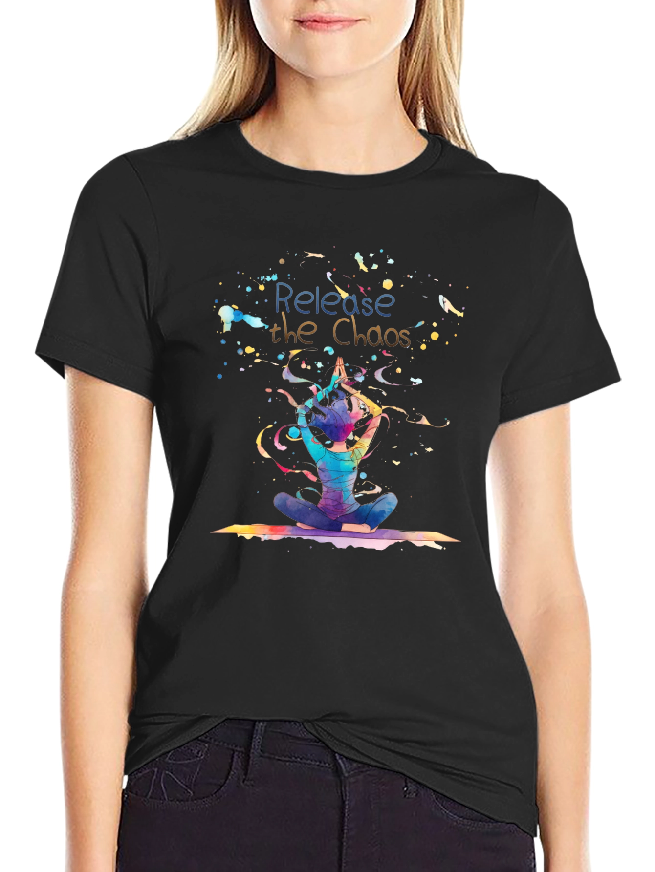 Release the Chaos Yoga T-Shirt