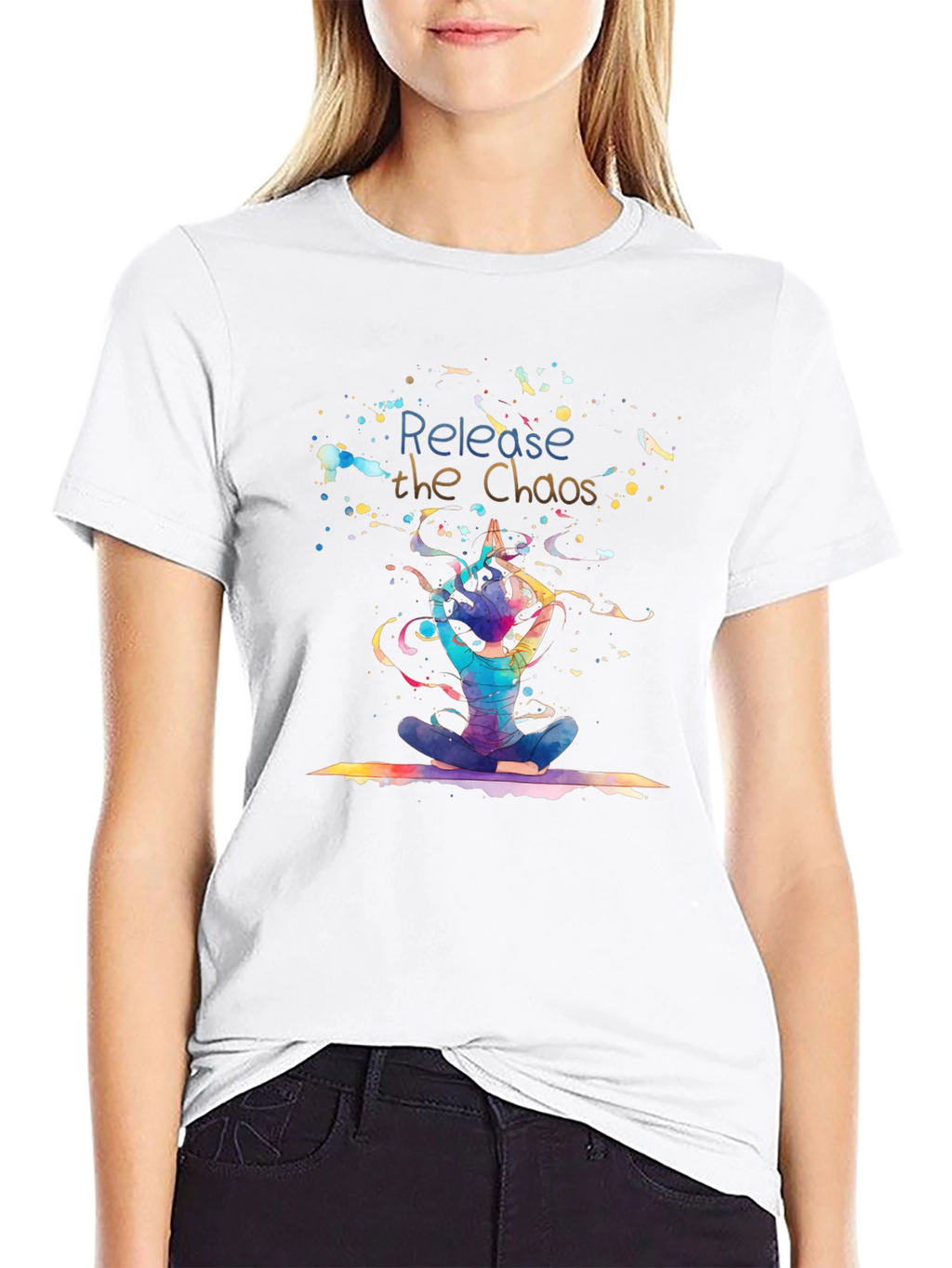 Release the Chaos Yoga T-Shirt
