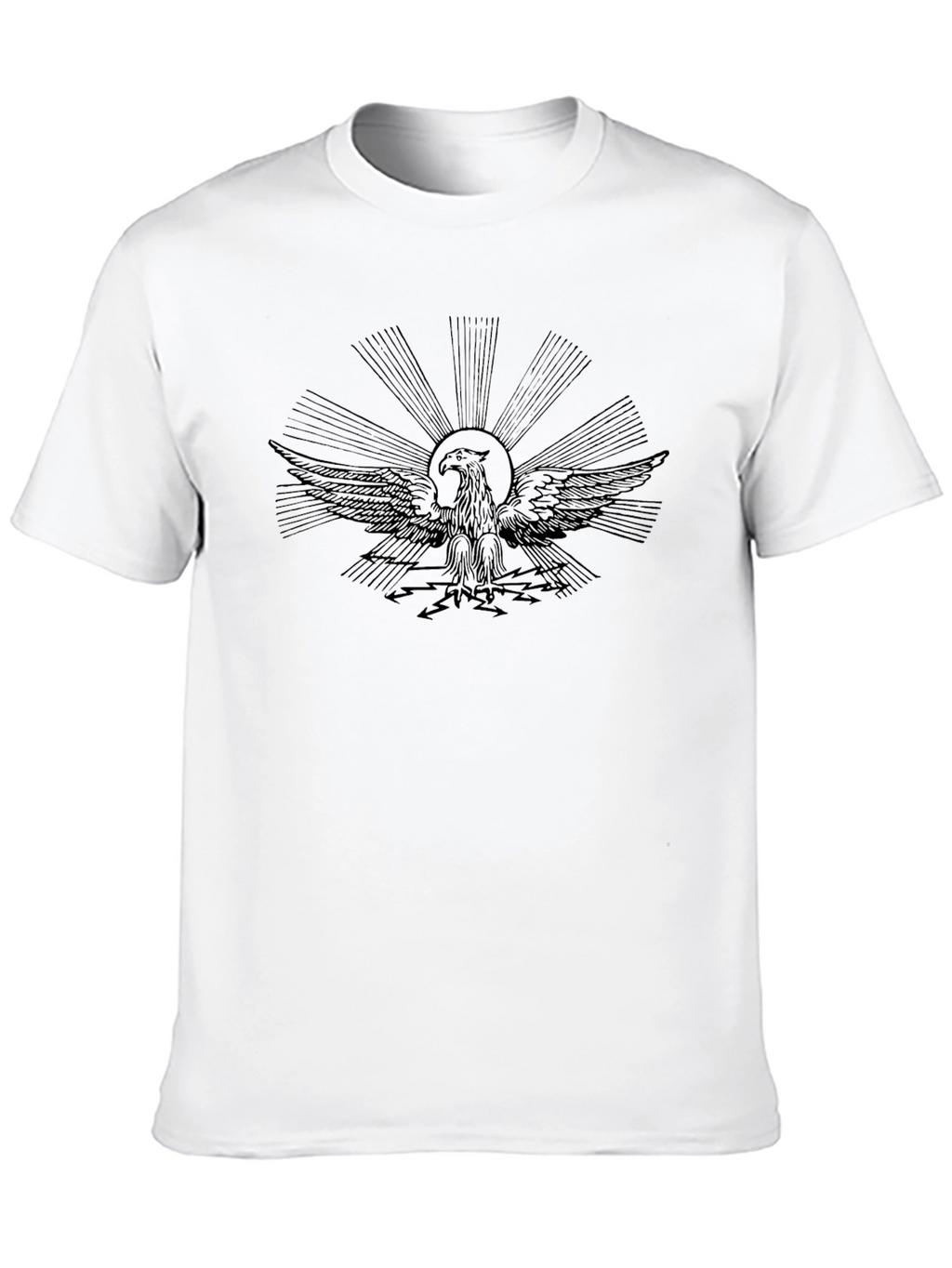 Eagle Graphic Tee - Mens Black T-Shirt