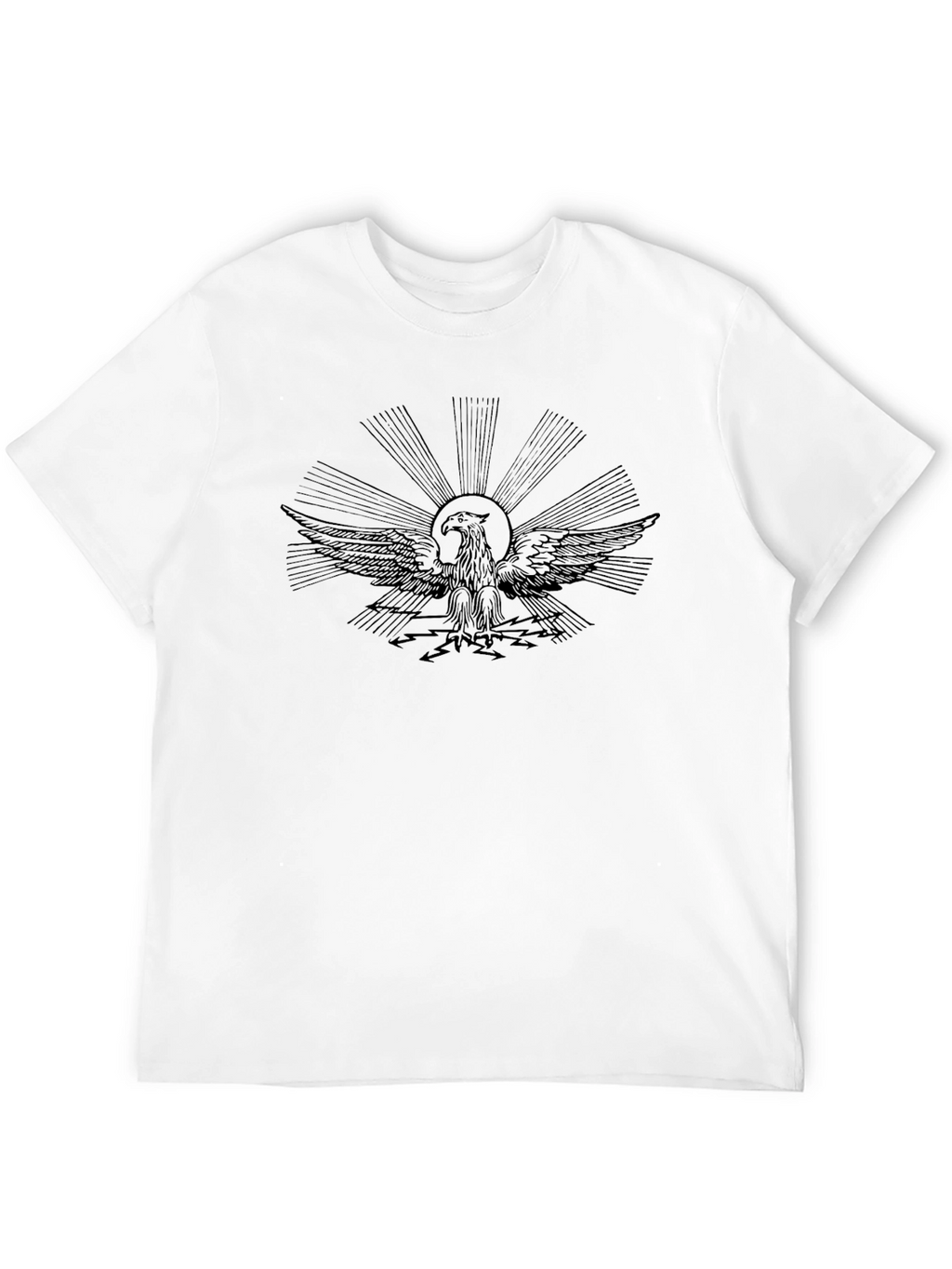 Eagle Graphic Tee - Mens Black T-Shirt