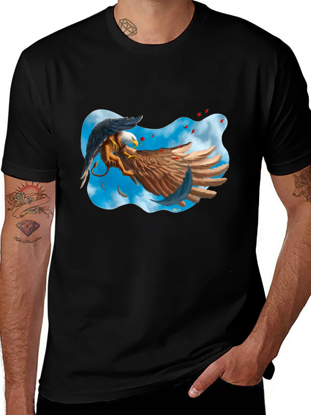 Eagle & Griffin Fantasy T-Shirt