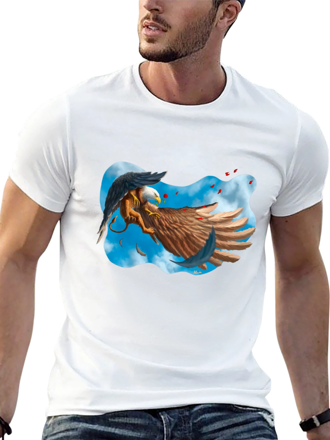 Eagle & Griffin Fantasy T-Shirt