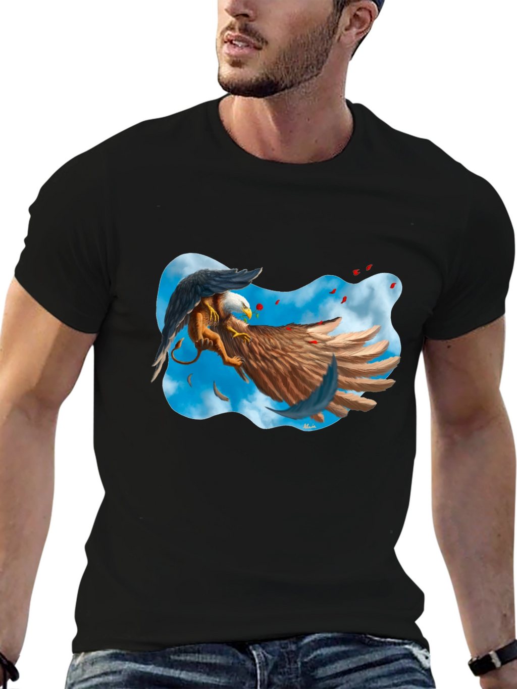 Eagle & Griffin Fantasy T-Shirt