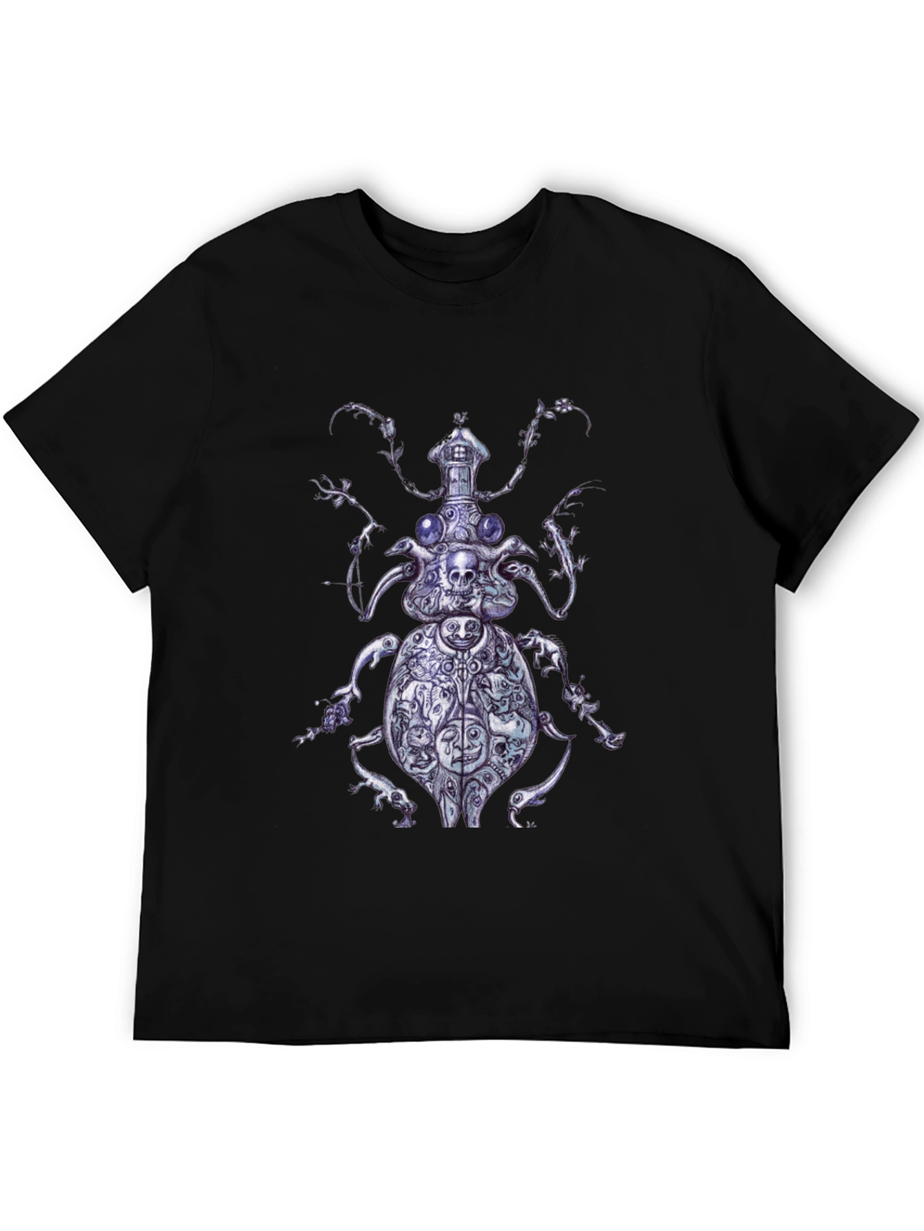 Artistic Beetle Graphic T-Shirt