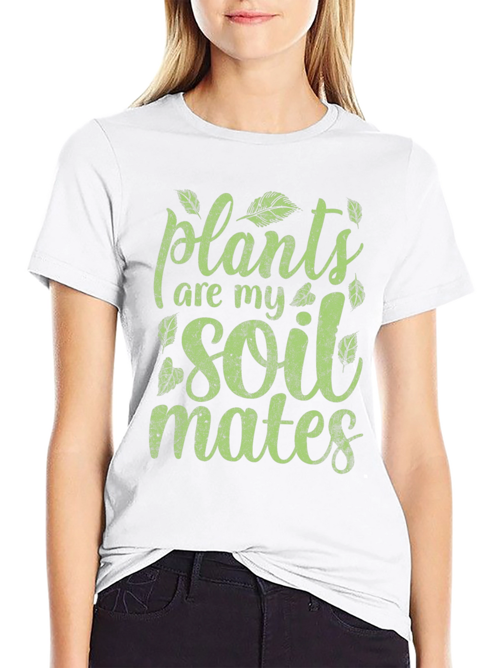 Plants Are My Soil Mates Graphic T-Shirt