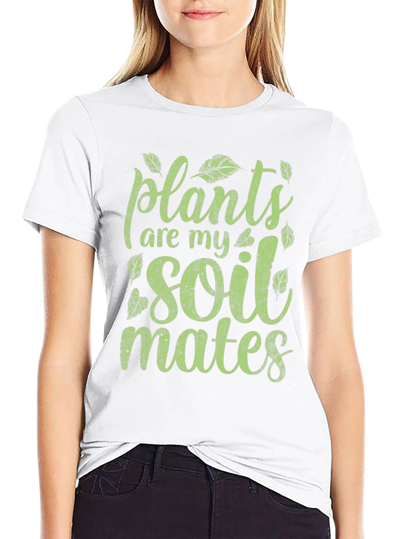 Plants Are My Soil Mates Graphic T-Shirt