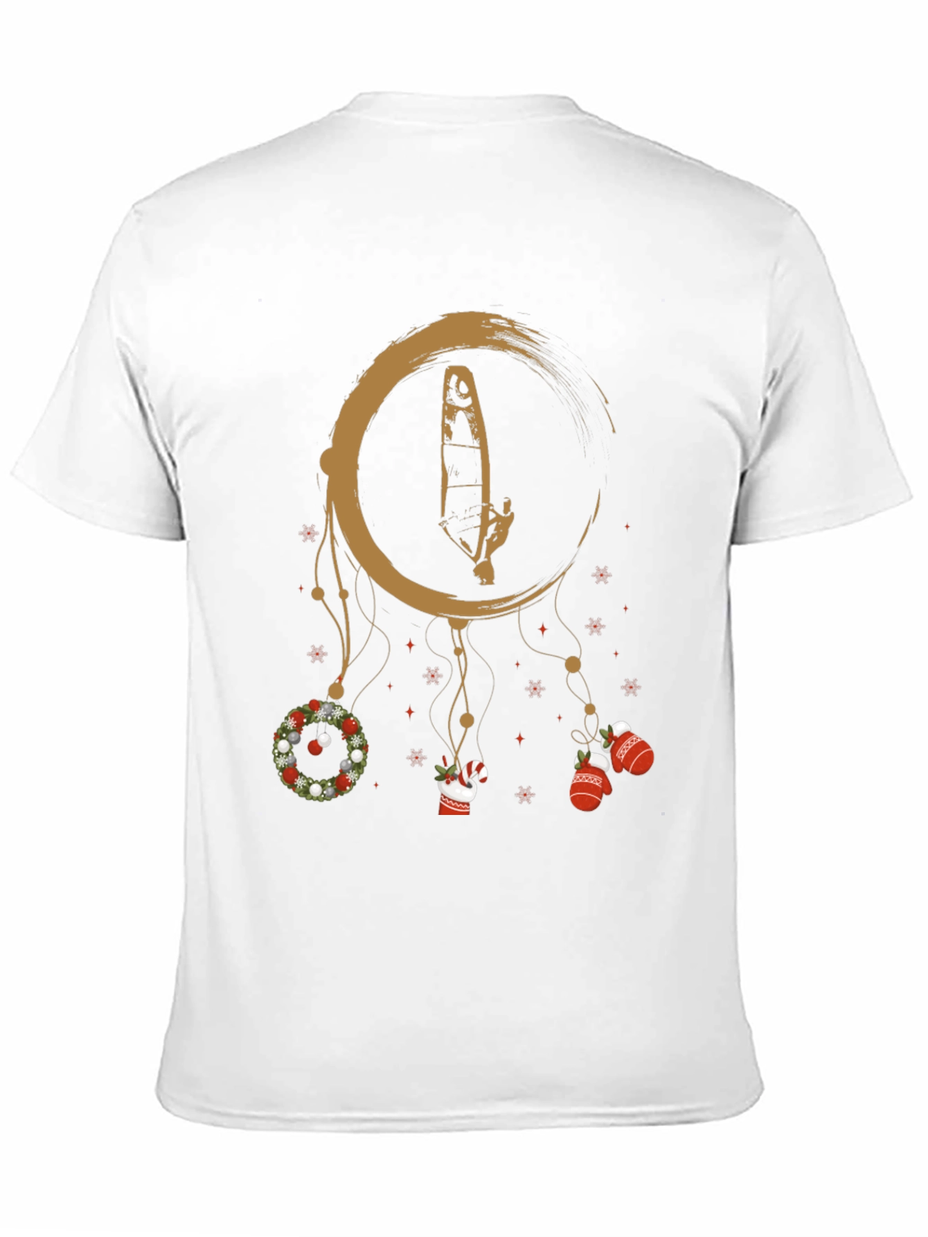 Holiday Windsurfer Dreamcatcher Graphic Tee