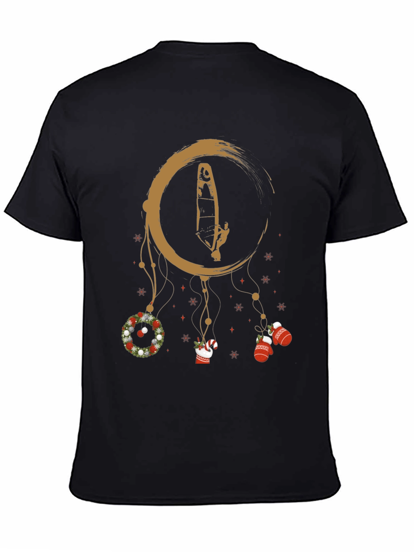 Holiday Windsurfer Dreamcatcher Graphic Tee