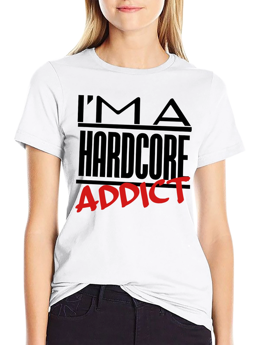 Hardcore Addict Graphic Tee
