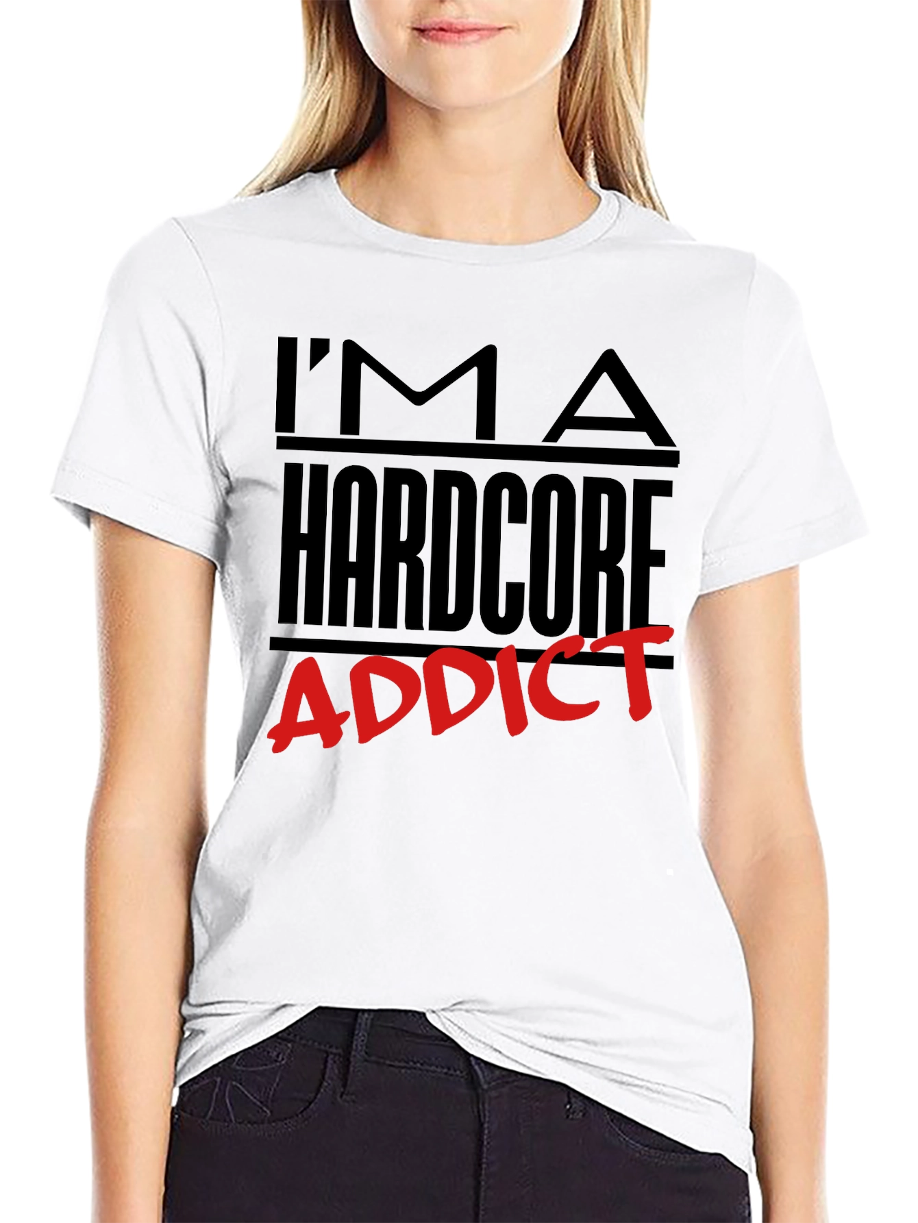 Hardcore Addict Graphic Tee