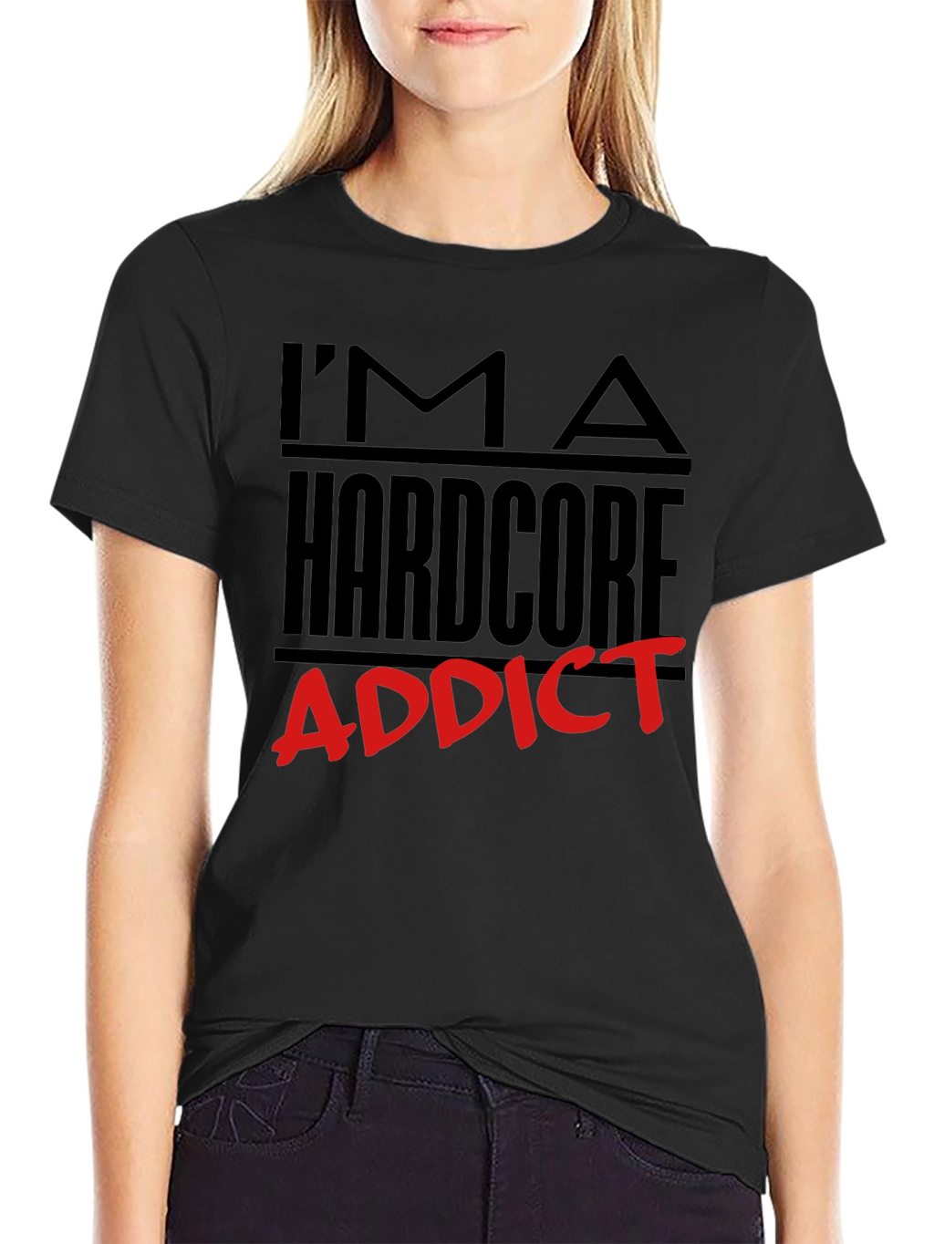 Hardcore Addict Graphic Tee
