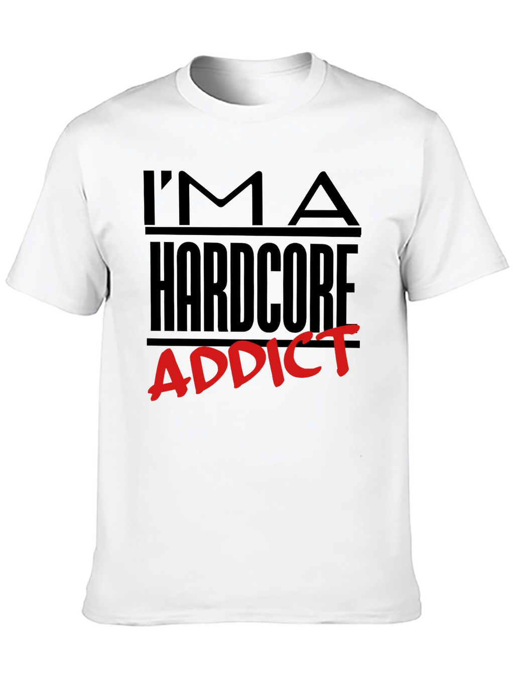 Hardcore Addict Graphic Tee