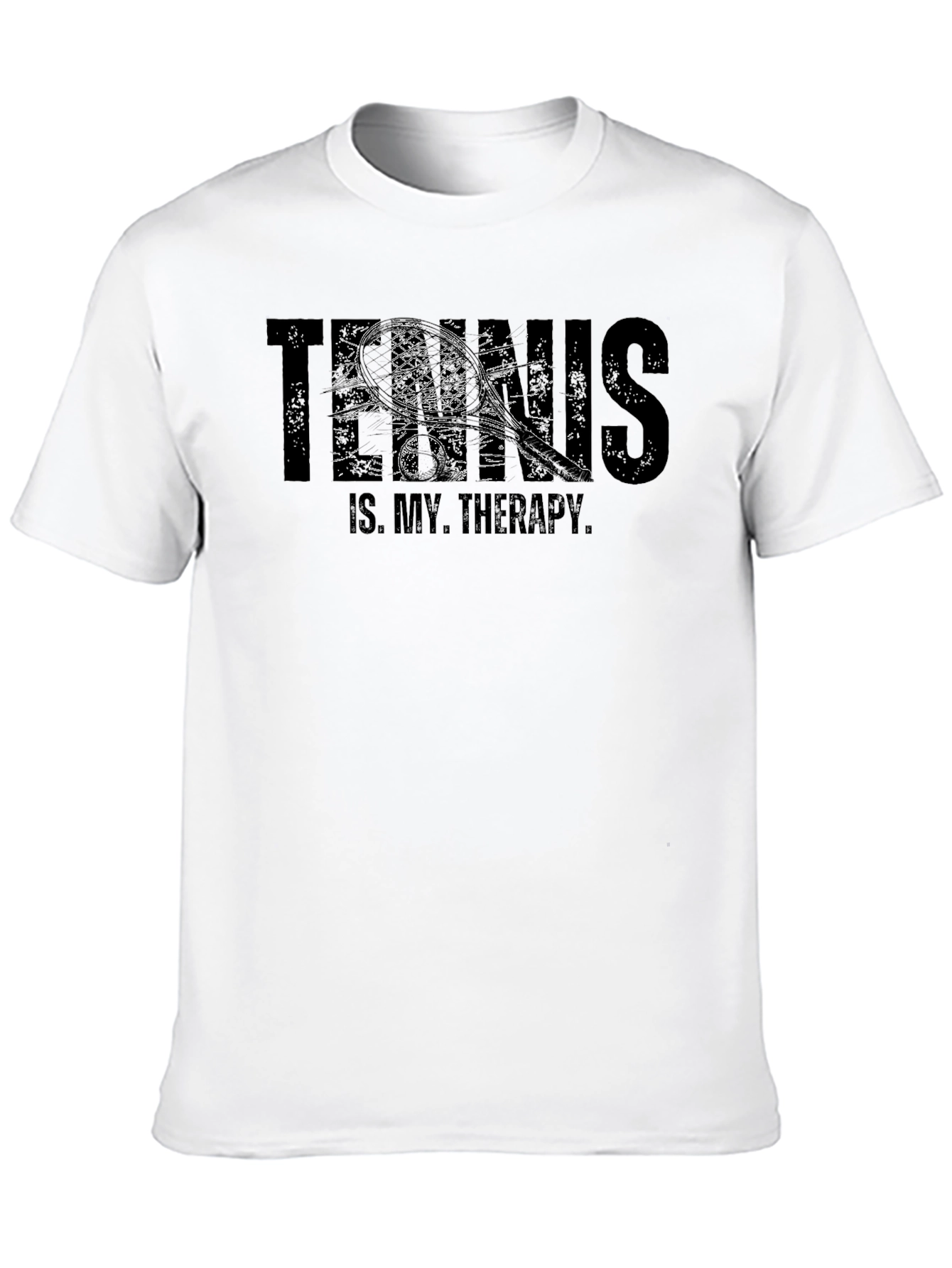 Tennis Is My Therapy Graphic T-Shirt