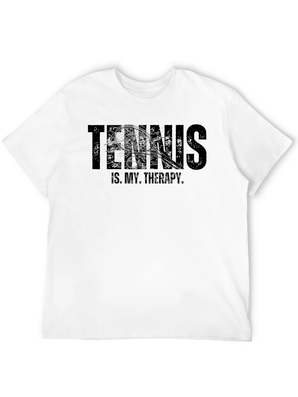 Tennis Is My Therapy Graphic T-Shirt