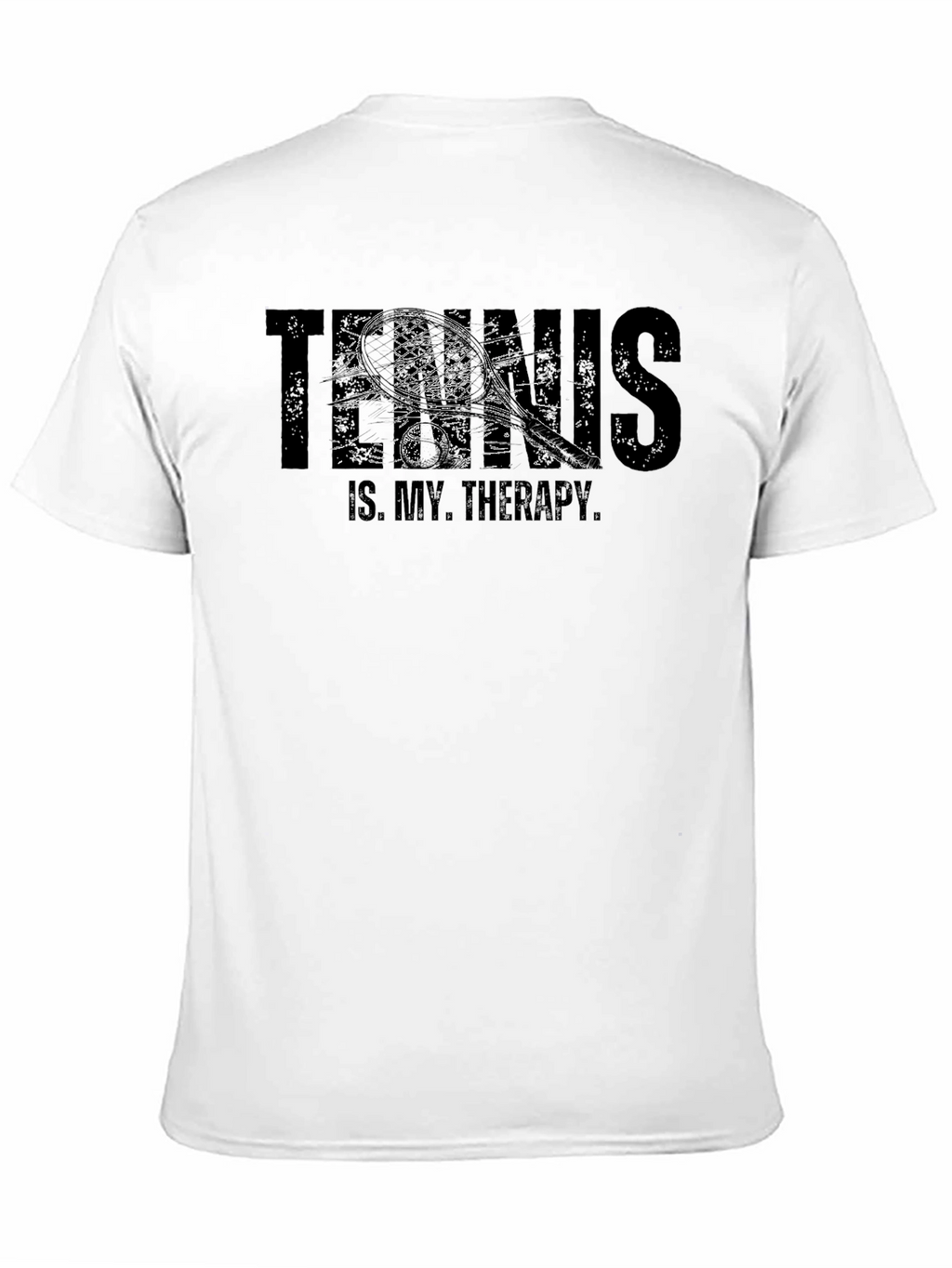Tennis Is My Therapy Graphic T-Shirt