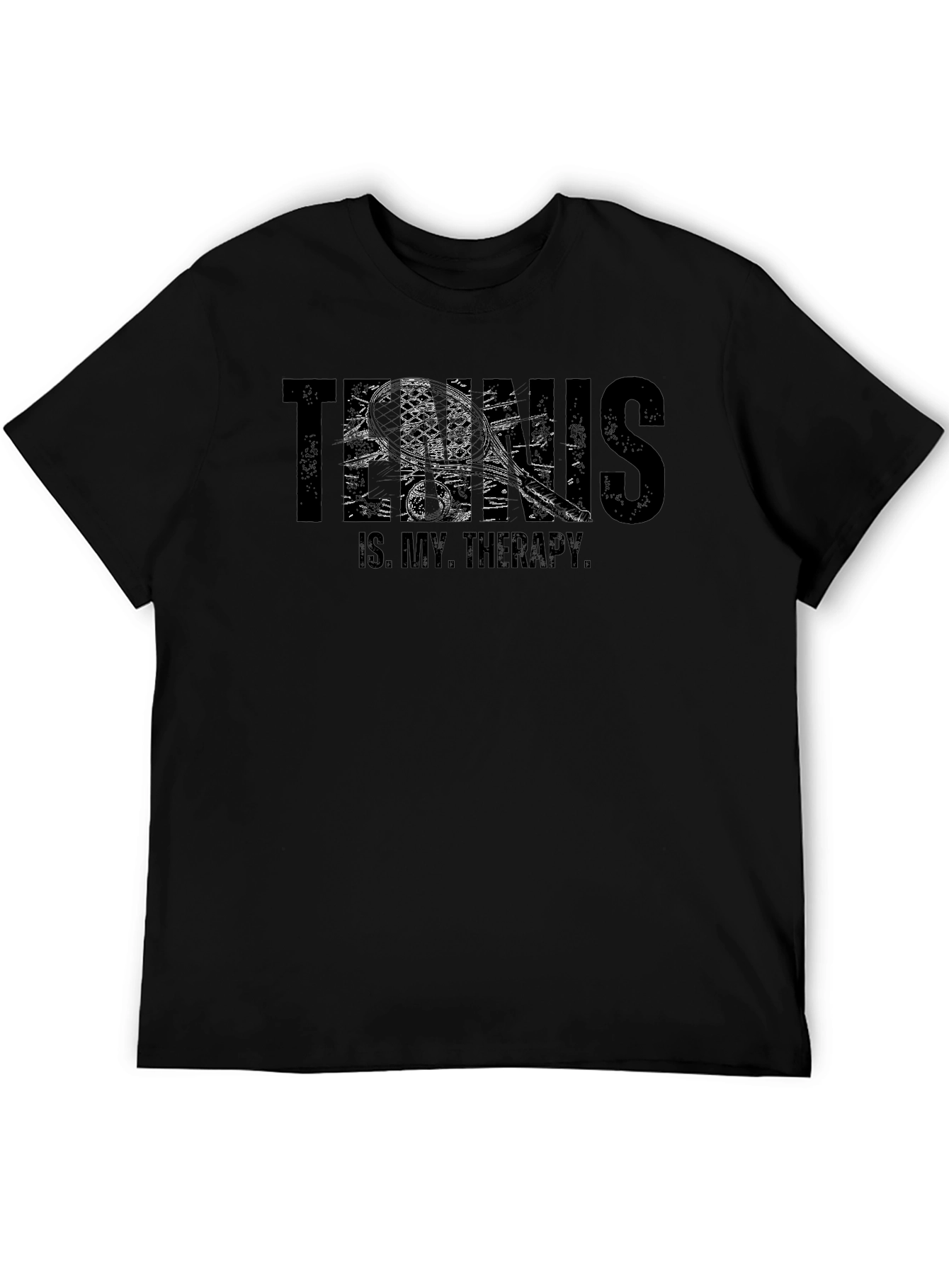 Tennis Is My Therapy Graphic T-Shirt