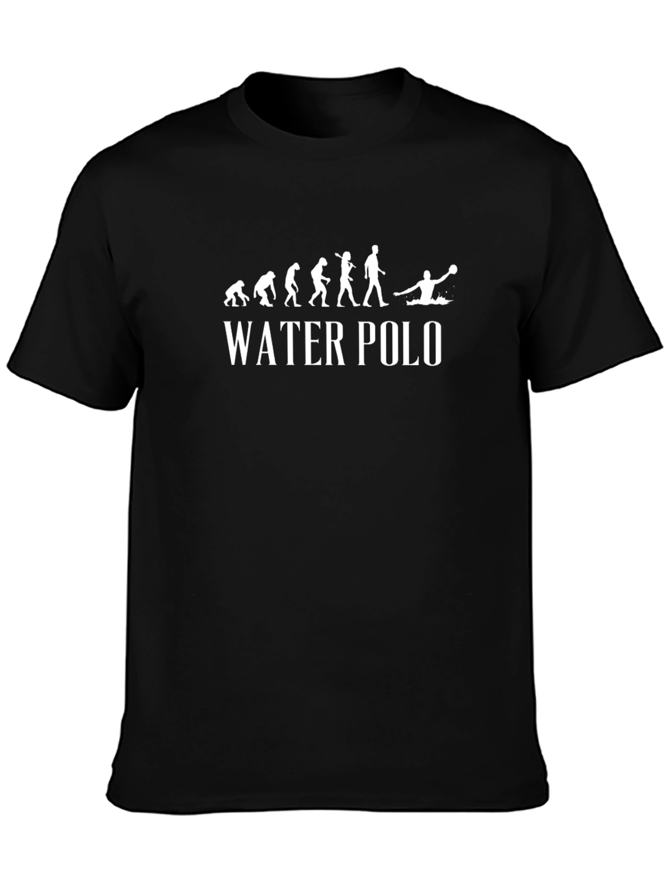 Water Polo Evolution Black T-Shirt