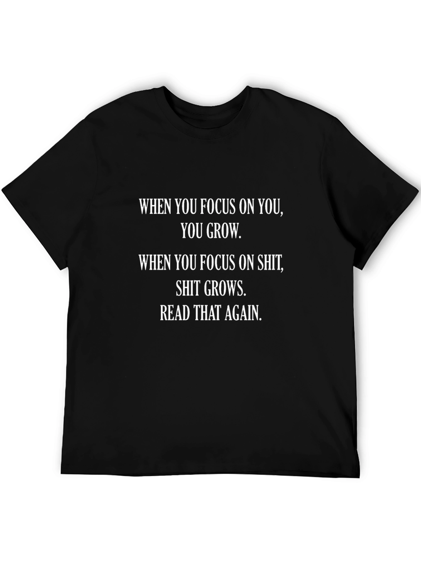 Focus T-Shirt - Growth Mindset Tee