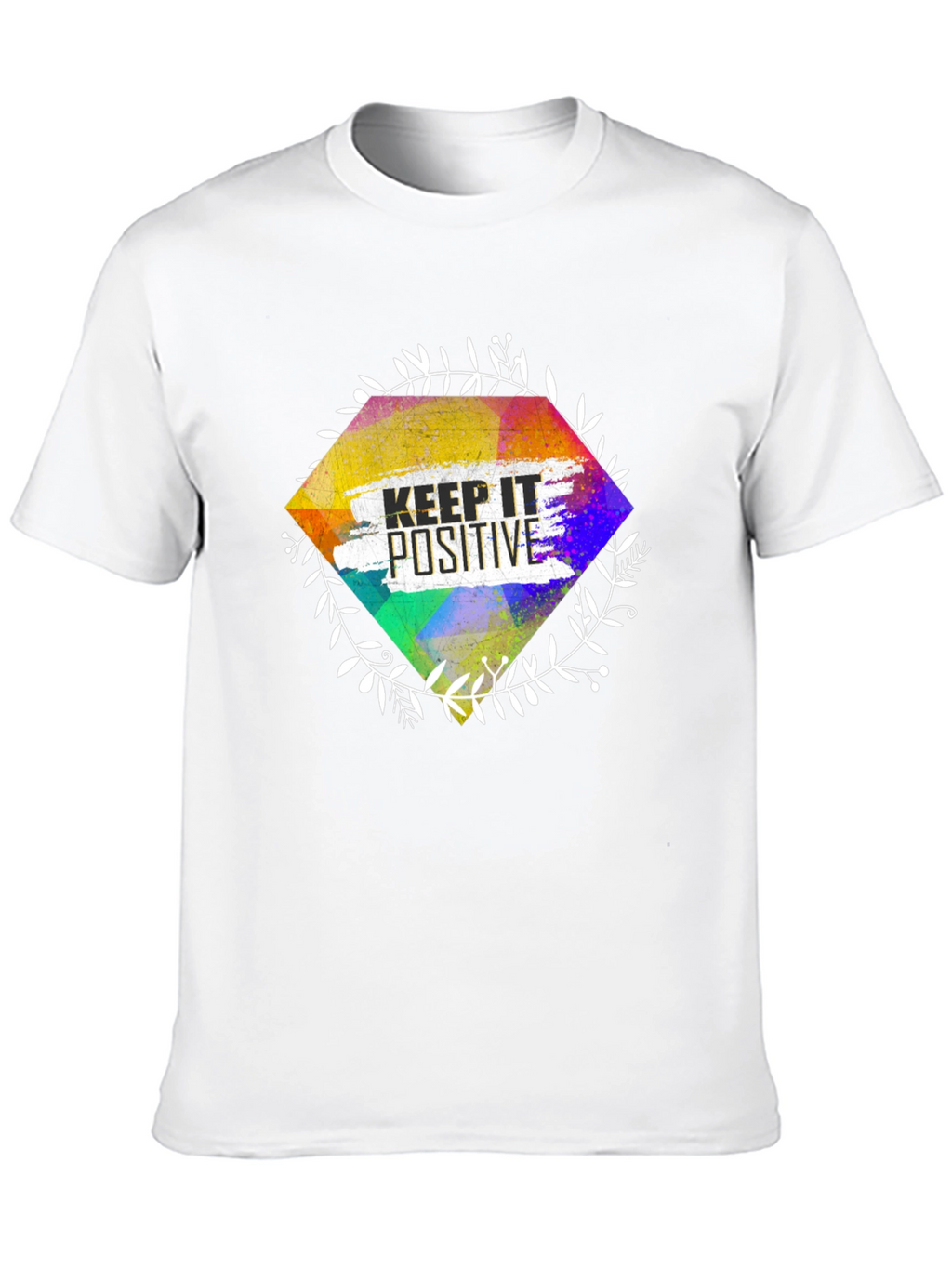 Keep It Positive Graphic Tee - Stylish Casual Wear