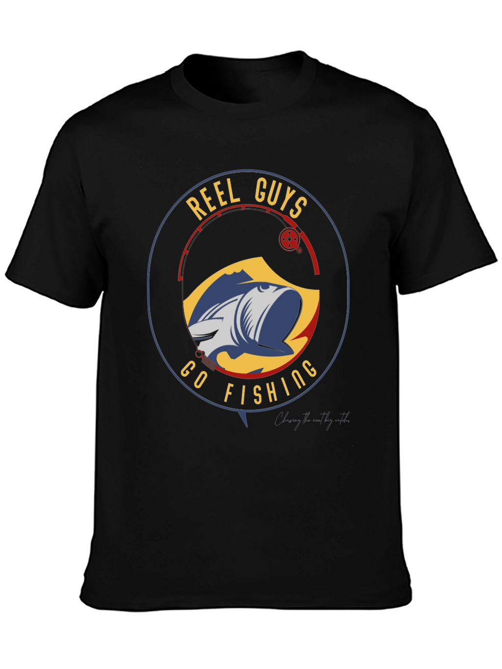Reel Guys Go Fishing Graphic T-Shirt