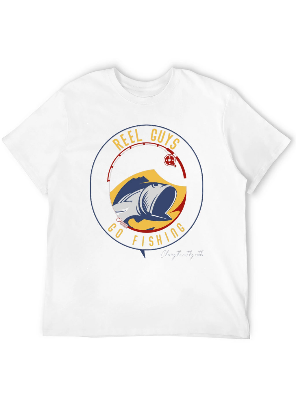 Reel Guys Go Fishing Graphic T-Shirt