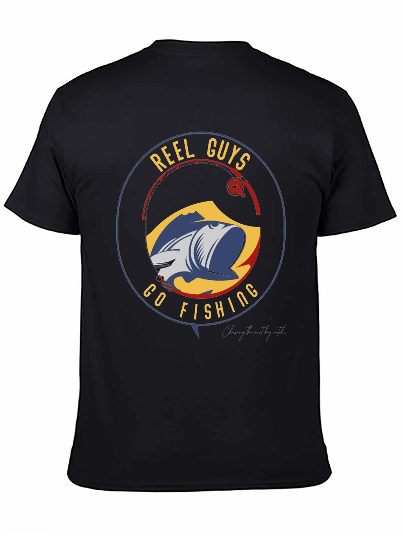 Reel Guys Go Fishing Graphic T-Shirt