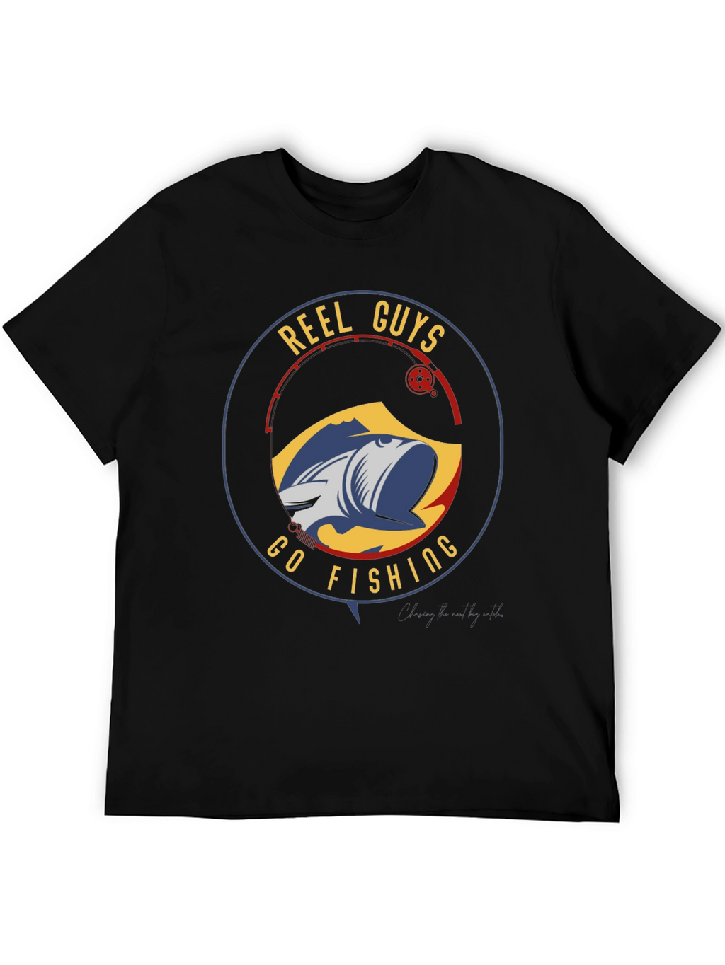 Reel Guys Go Fishing Graphic T-Shirt