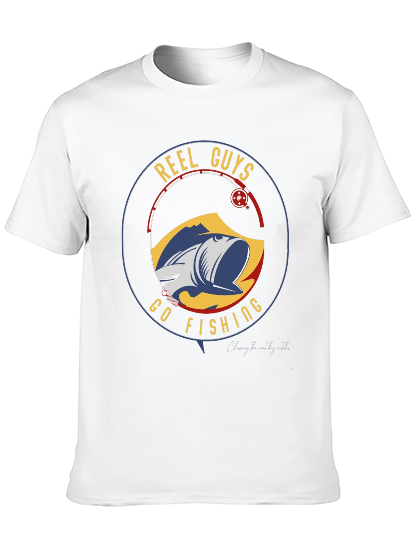 Reel Guys Go Fishing Graphic T-Shirt