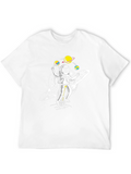 Astronaut Juggling Planets Graphic Tee