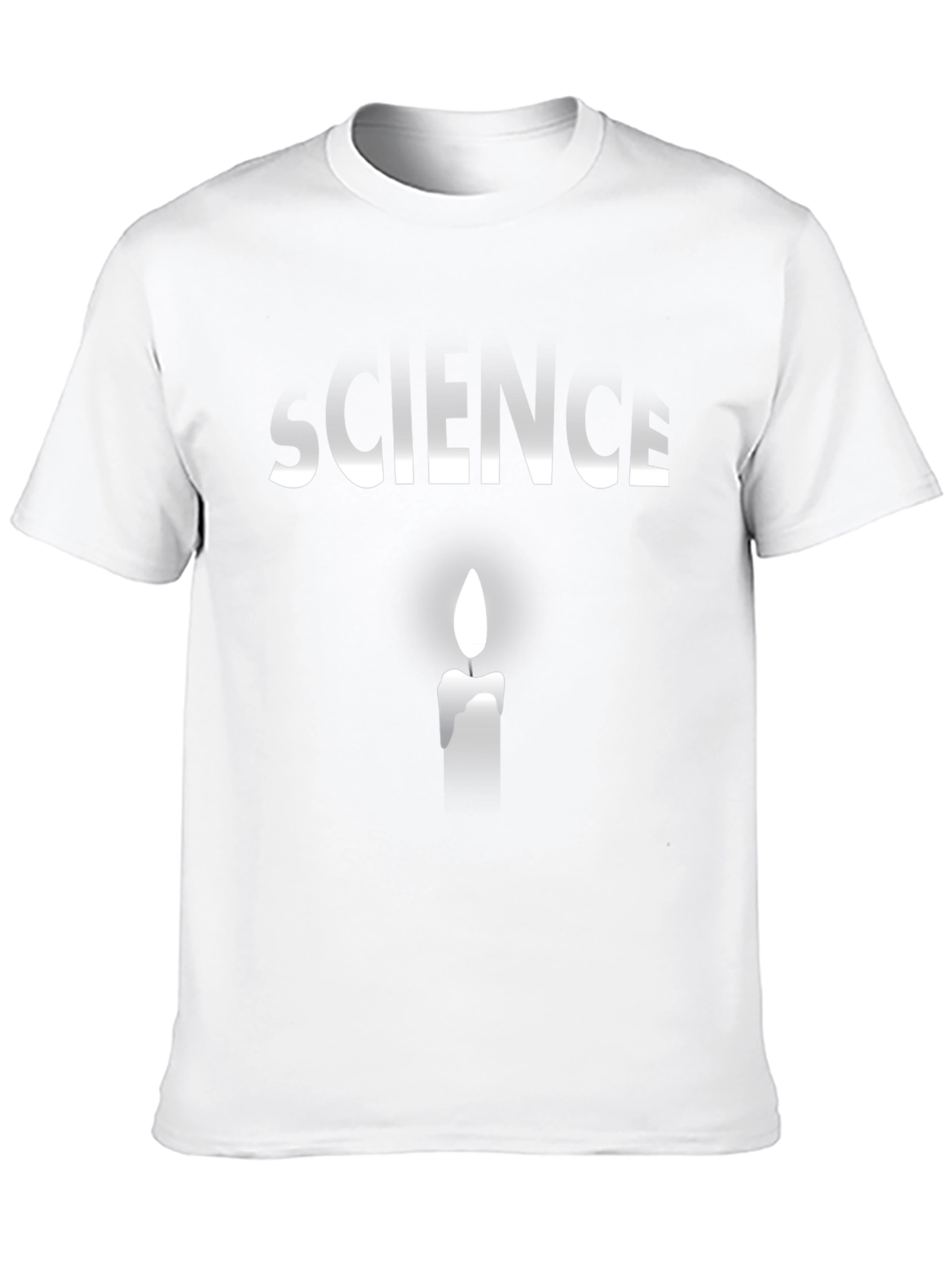 Science Candle T-Shirt - Light Up Your Mind!