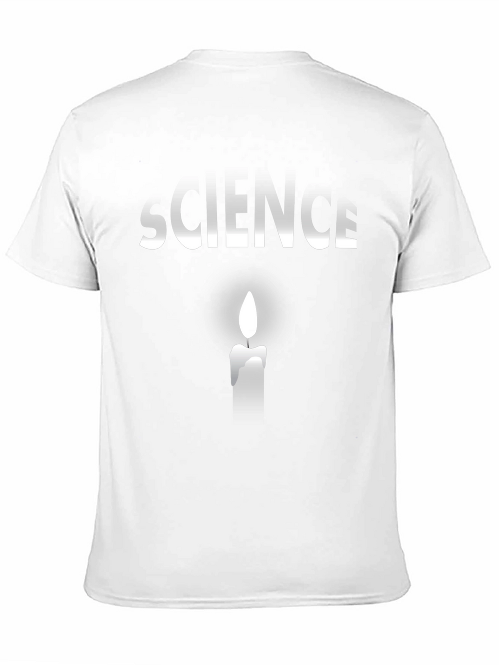 Science Candle T-Shirt - Light Up Your Mind!