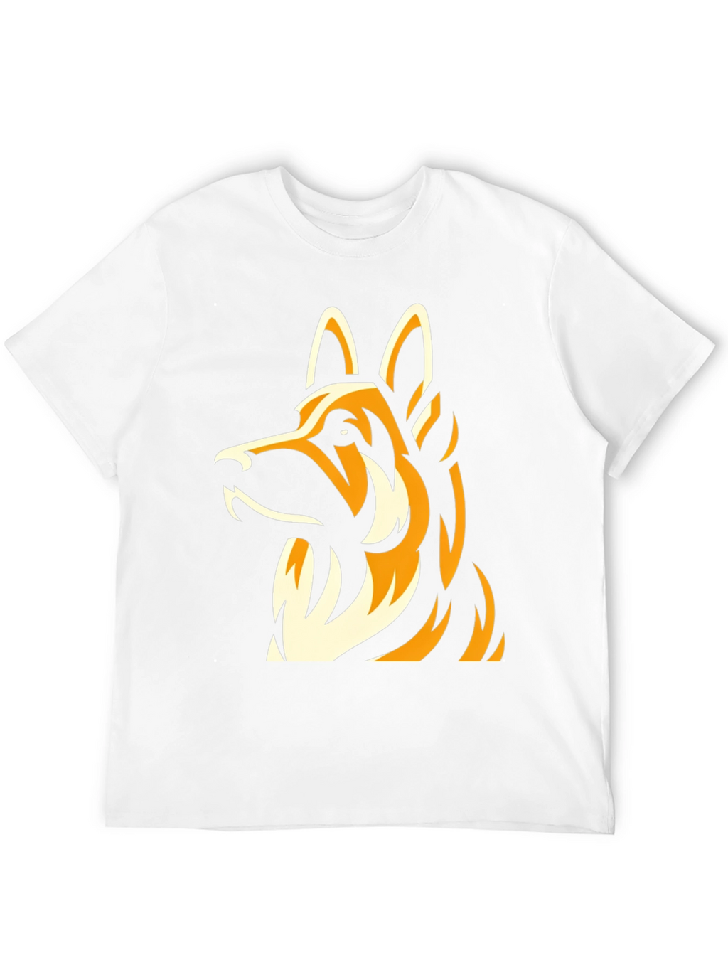 German Shepherd Graphic T-Shirt - Classic Black Tee