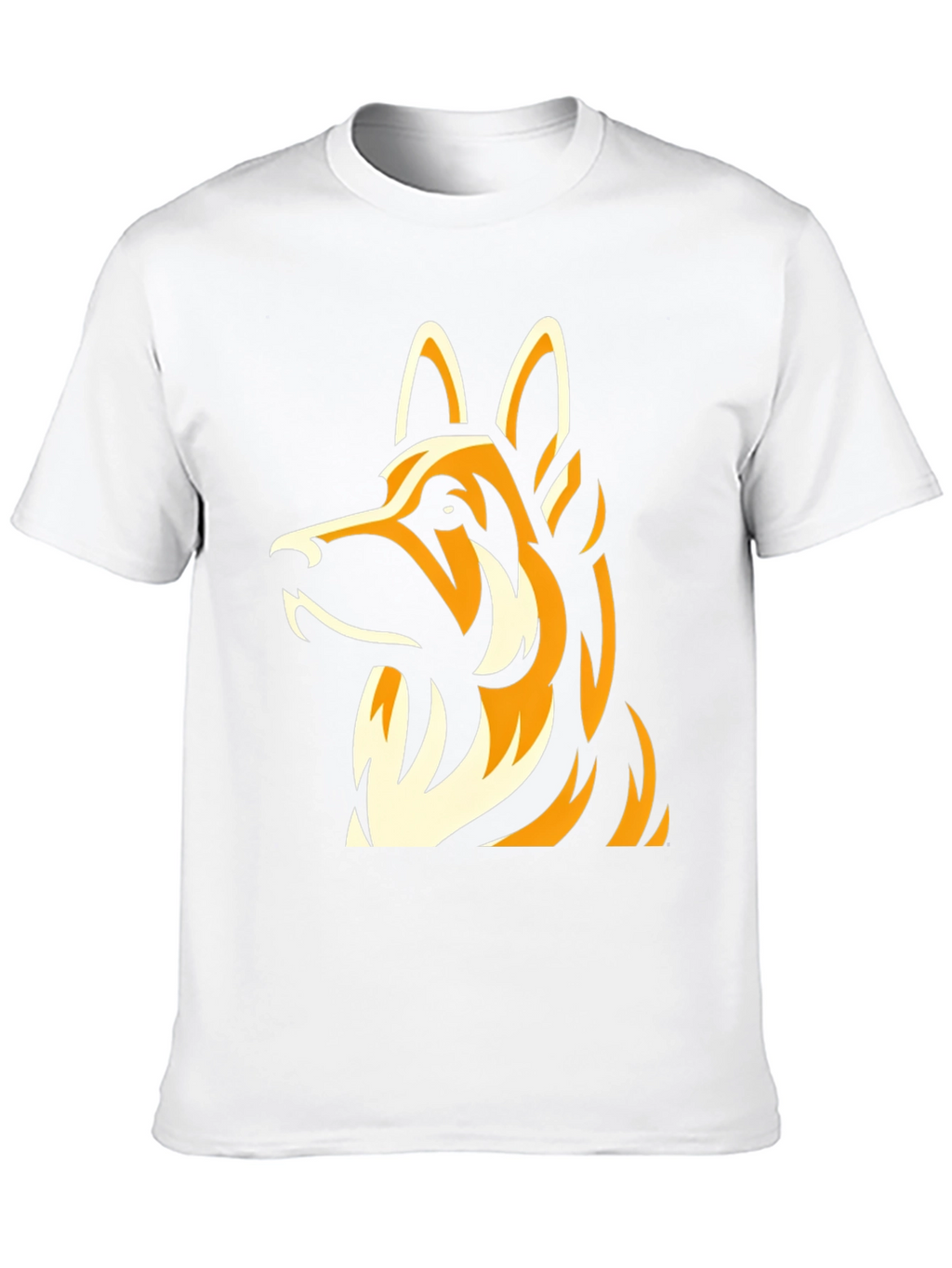 German Shepherd Graphic T-Shirt - Classic Black Tee