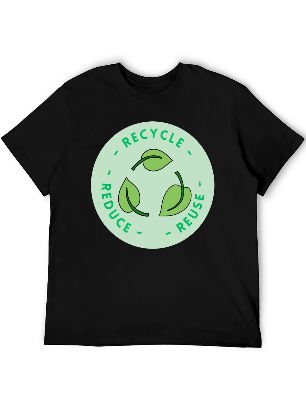 Eco-Friendly Recycle Reduce Reuse Graphic Tee