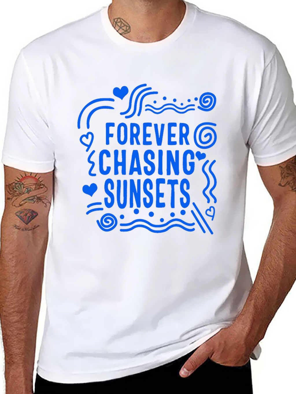 Forever Chasing Sunsets Graphic T-Shirt