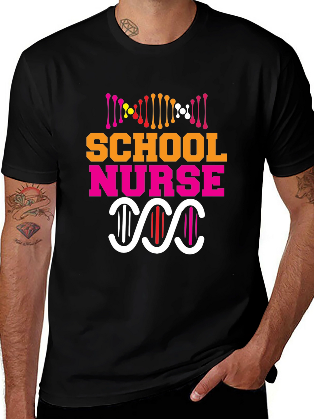 School Nurse Graphic T-Shirt - Medical Humor
