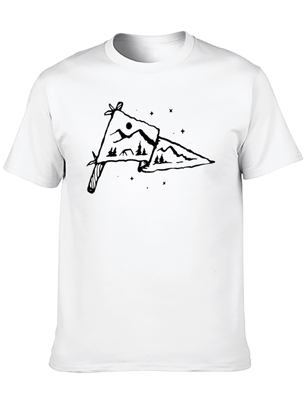 Mountain Knife Graphic T-Shirt - Adventure Ready!