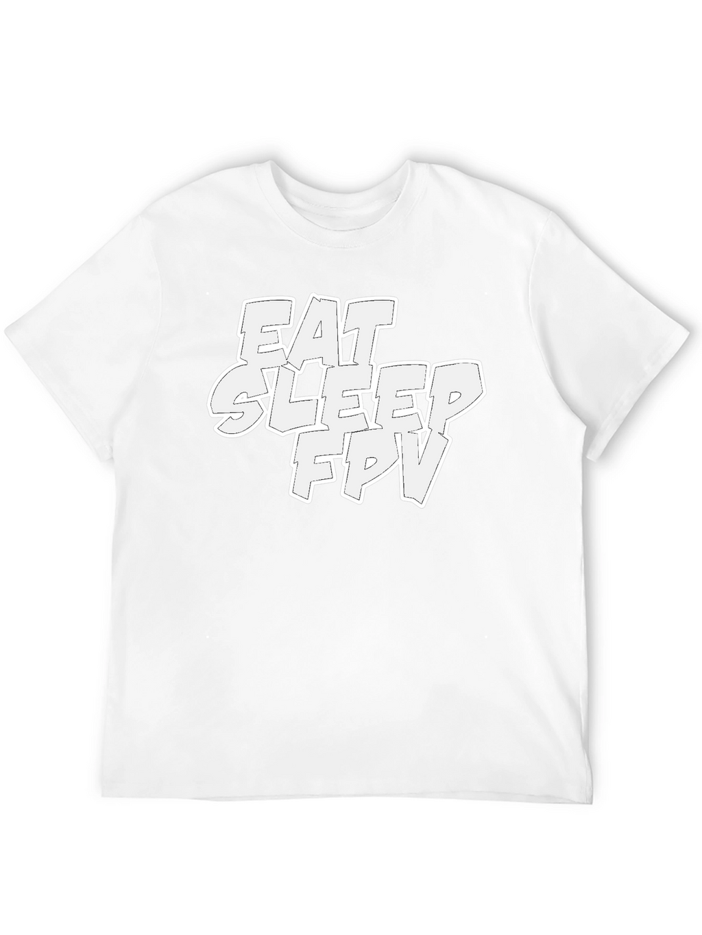 Eat Sleep FPV T-Shirt - Black Graphic Tee
