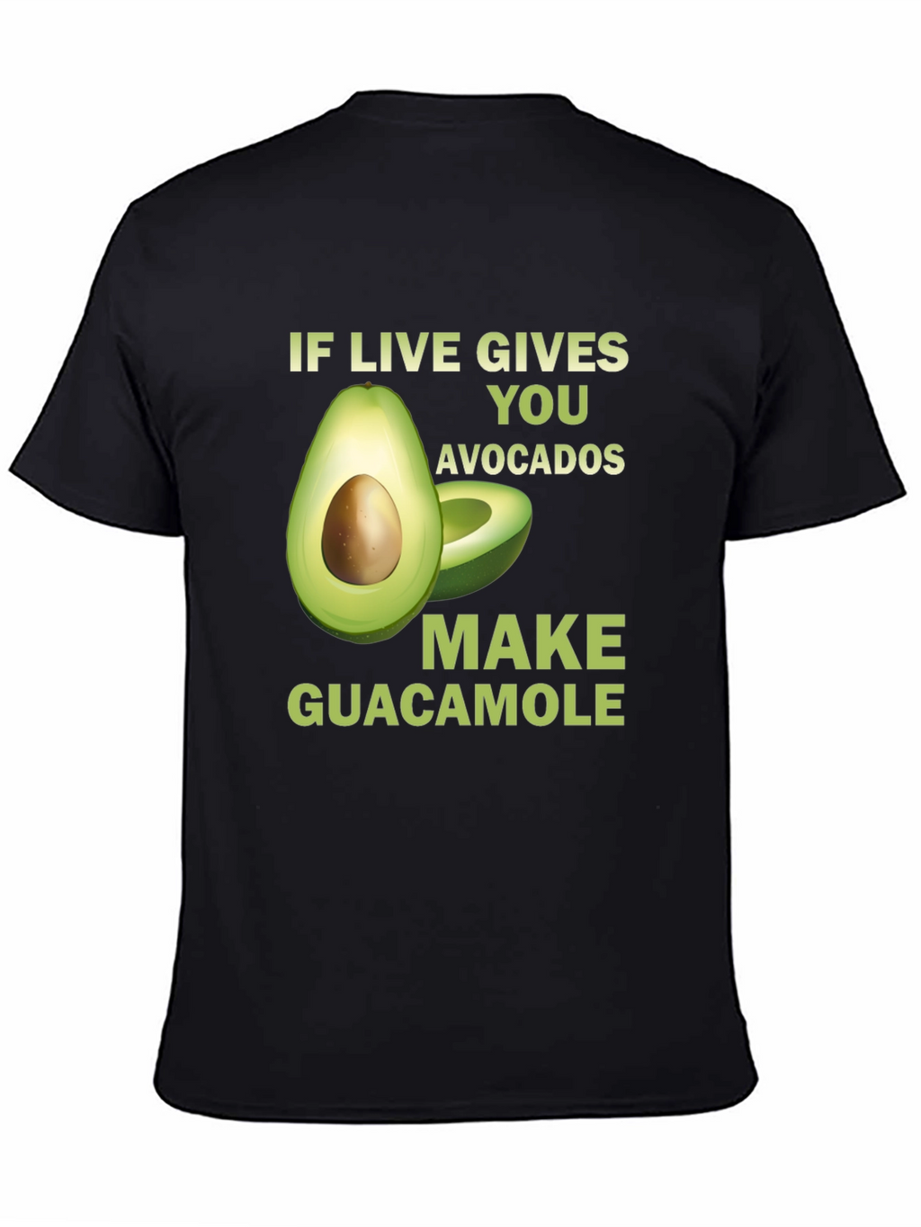 Avocado Guacamole Graphic Tee - Funny Foodie T-Shirt