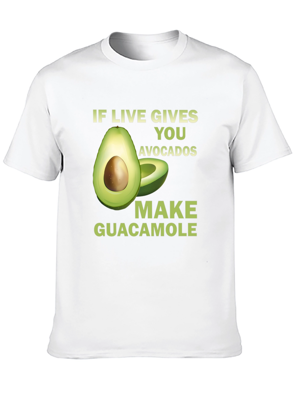 Avocado Guacamole Graphic Tee - Funny Foodie T-Shirt