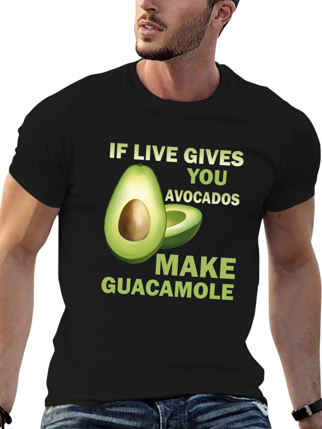 Avocado Guacamole Graphic Tee - Funny Foodie T-Shirt