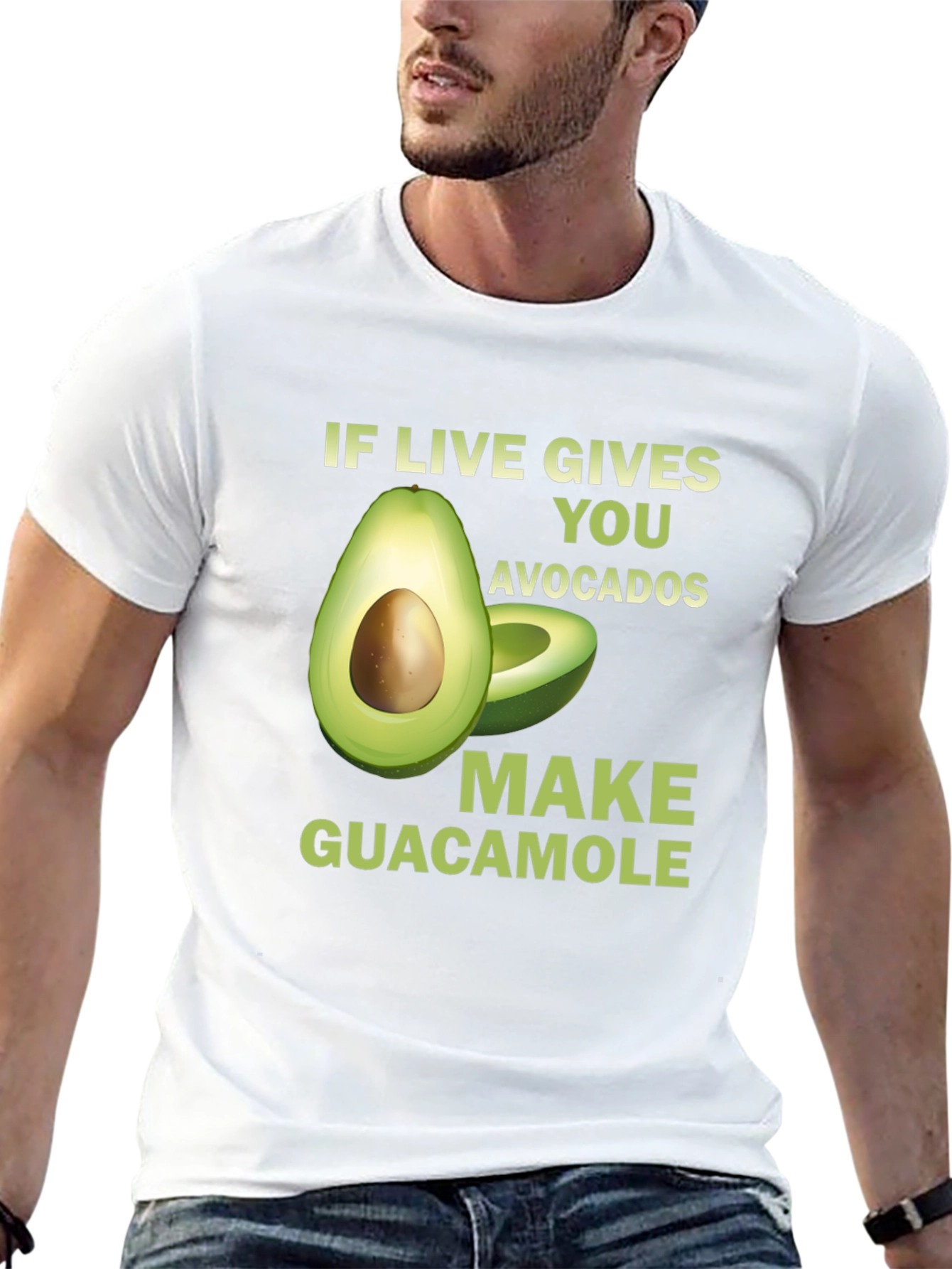 Avocado Guacamole Graphic Tee - Funny Foodie T-Shirt