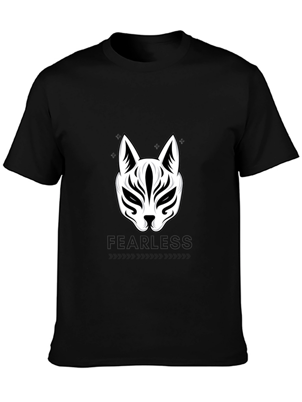 Fearless Fox Mask Graphic Tee - Stylish Urban Wear