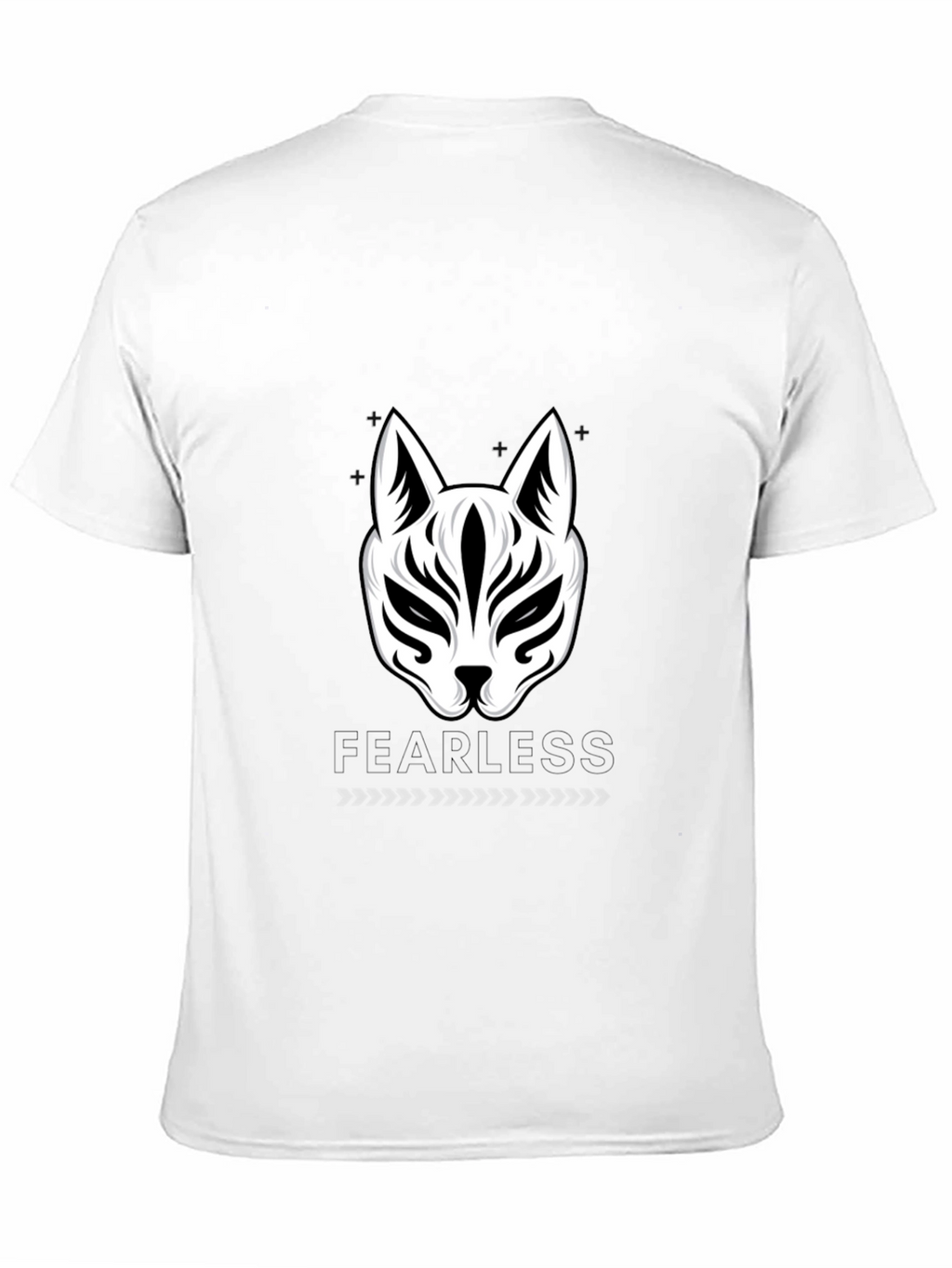 Fearless Fox Mask Graphic Tee - Stylish Urban Wear