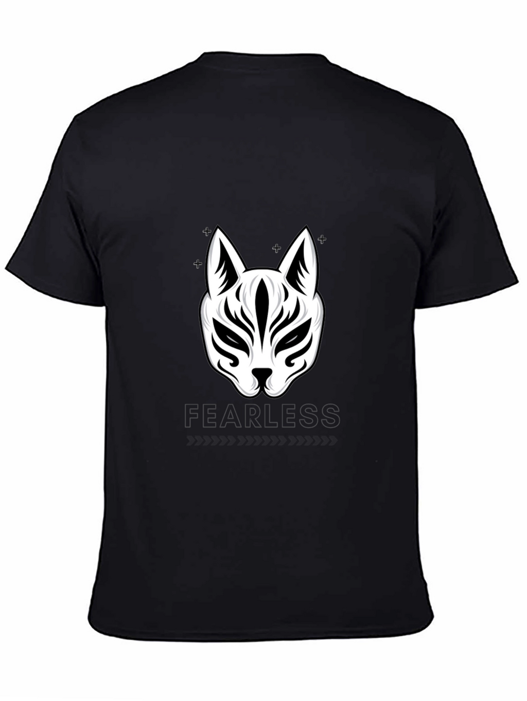 Fearless Fox Mask Graphic Tee - Stylish Urban Wear