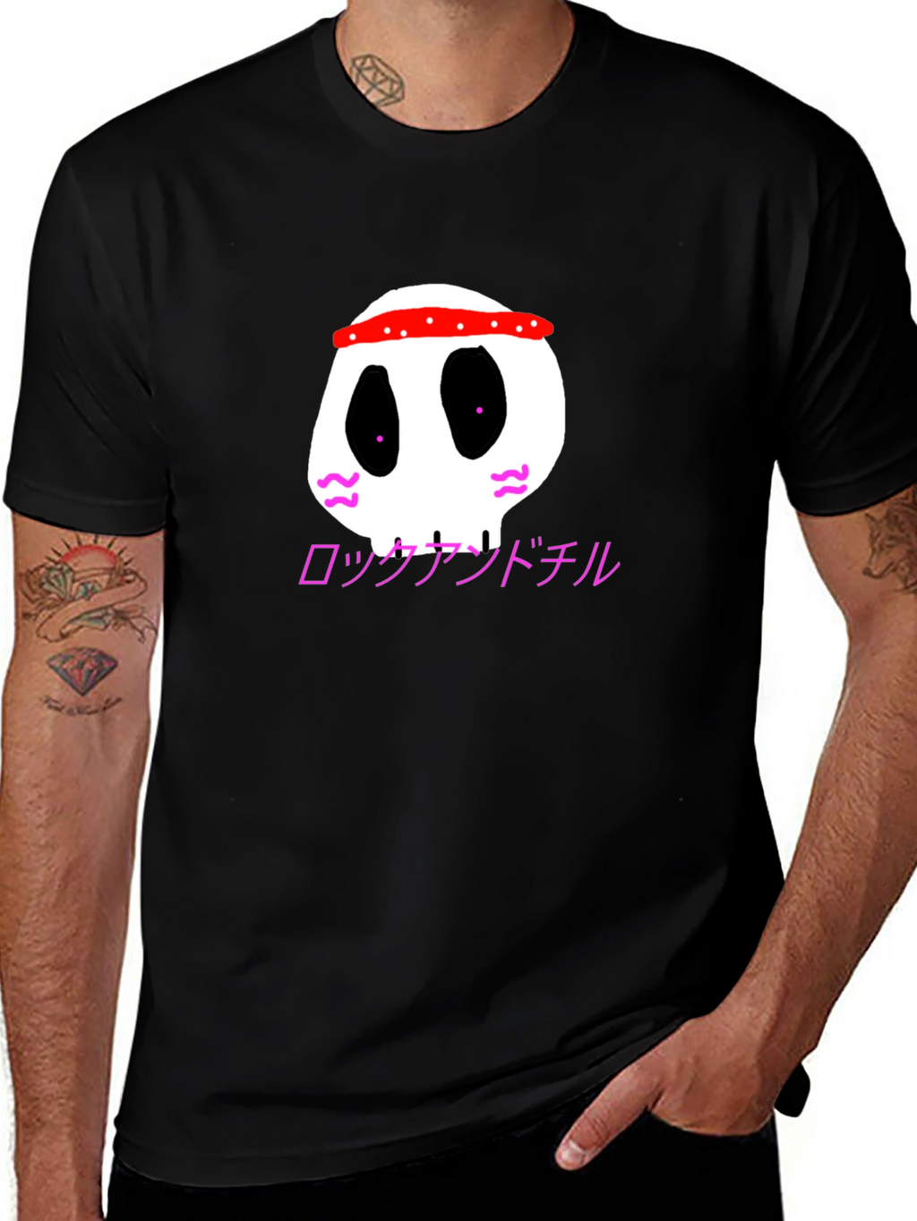 Skull Graphic Tee - Rock and Chill