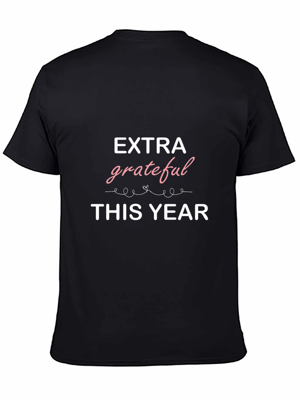 Grateful Year Graphic Tee - Mens Black T-Shirt