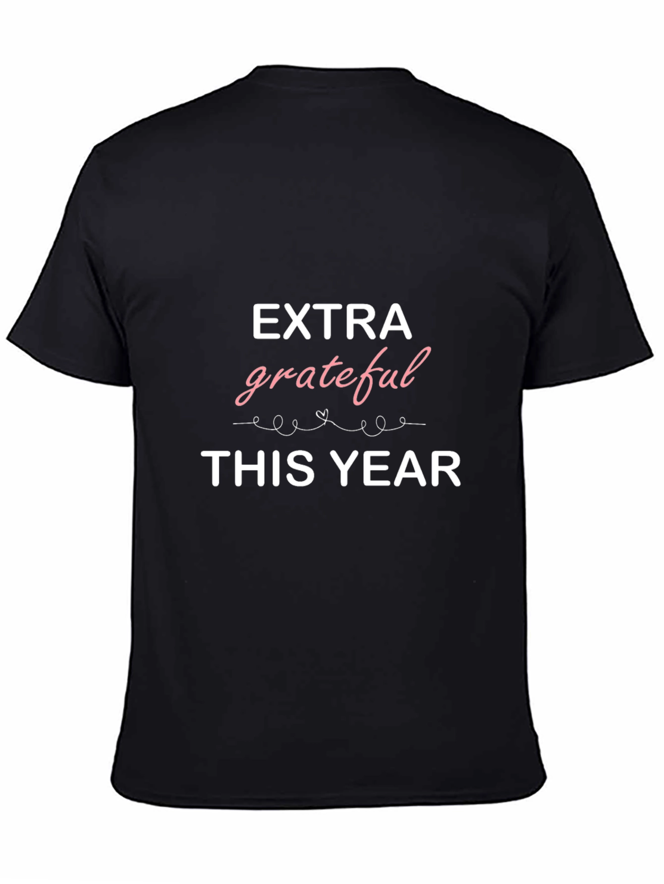 Grateful Year Graphic Tee - Mens Black T-Shirt